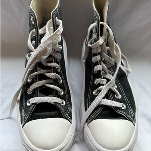 Converse Black High-Top Shoes